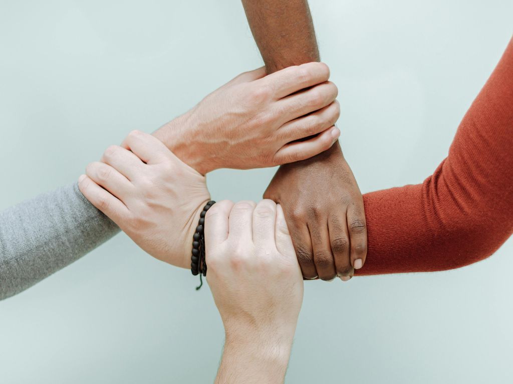 HANDS AS A SYMBOL OF COOPERATION